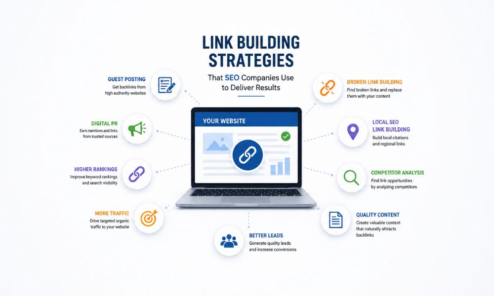 Link Building Strategies That SEO Companies Use to Deliver Results