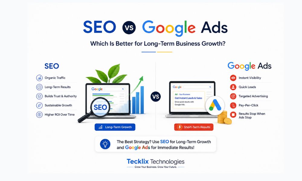 SEO vs Google Ads: Which Is Better for Long-Term Business Growth?