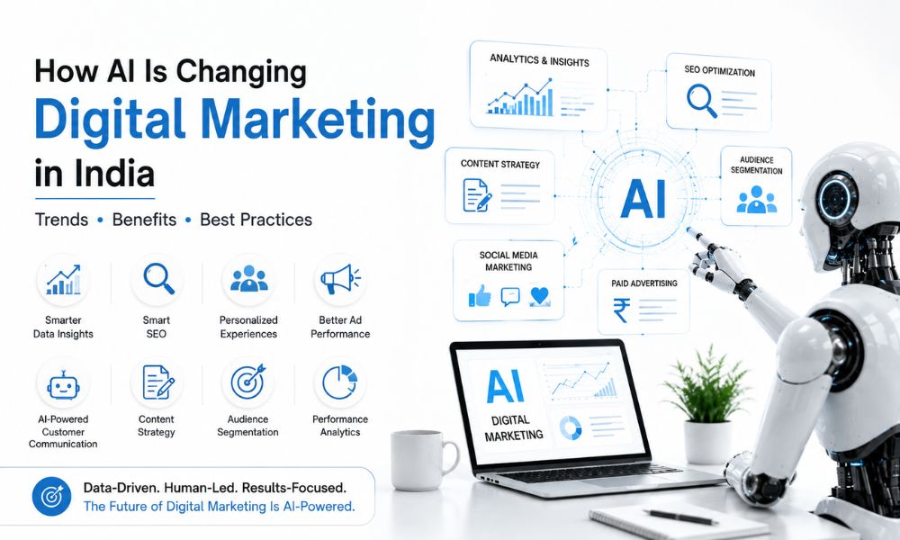 How AI Is Changing Digital Marketing in India: Trends, Benefits & Best Practices