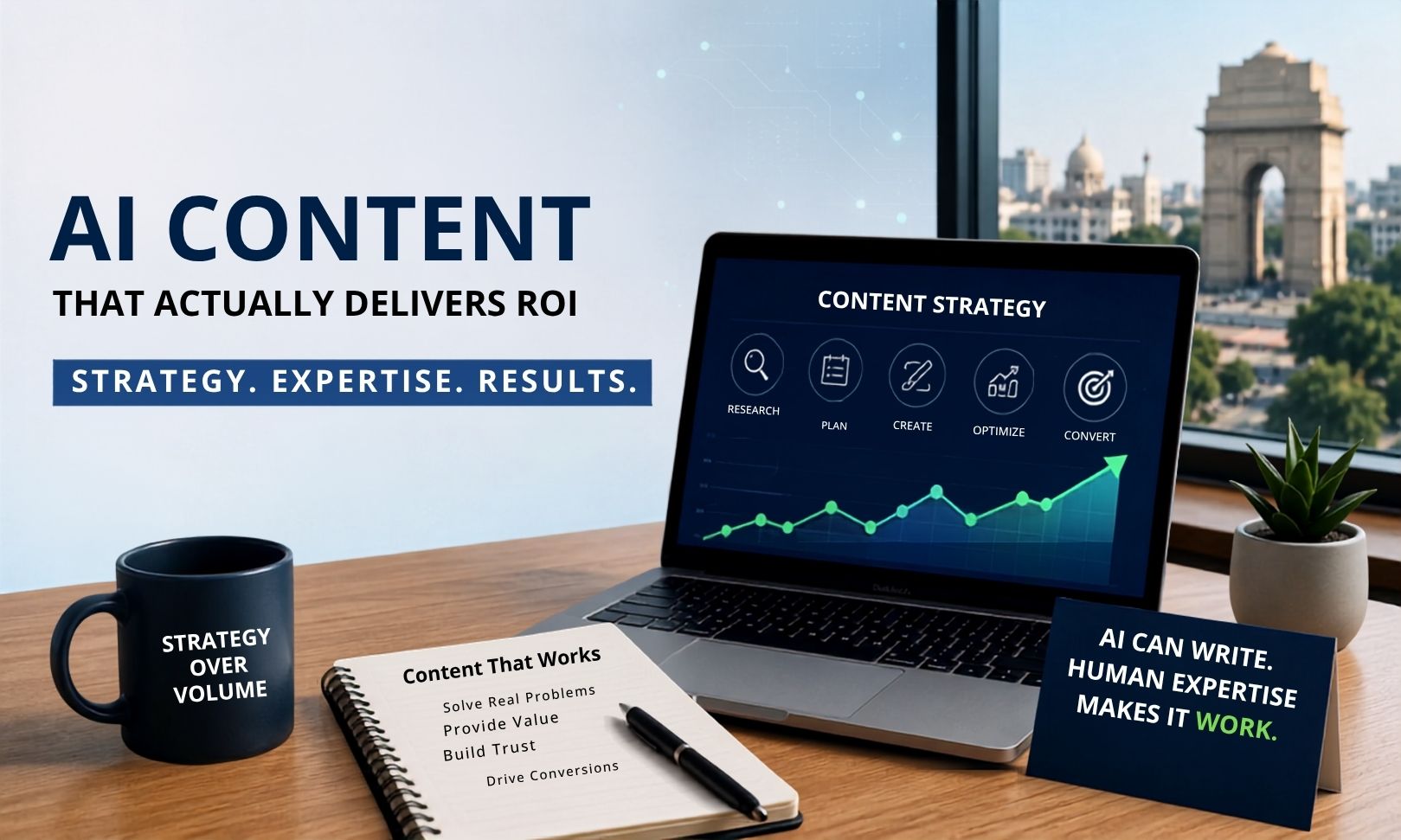 Why 90% of Indian Businesses Aren’t Getting ROI from AI Content (And What Actually Works)